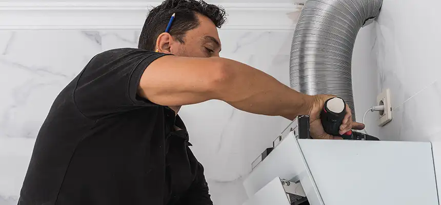Precision In-wall Dryer Vent Cleaning & Rerouting Corrections in Arlington Heights, IL